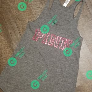 Gray Pink Tank top
